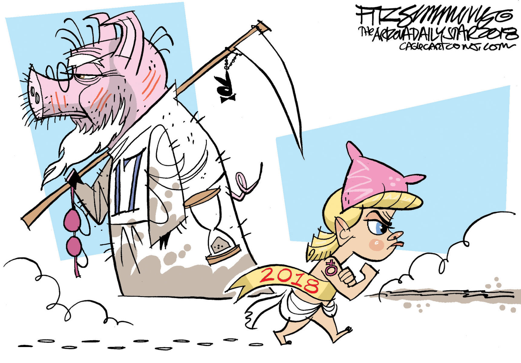 Daily Fitz Cartoon: 2018